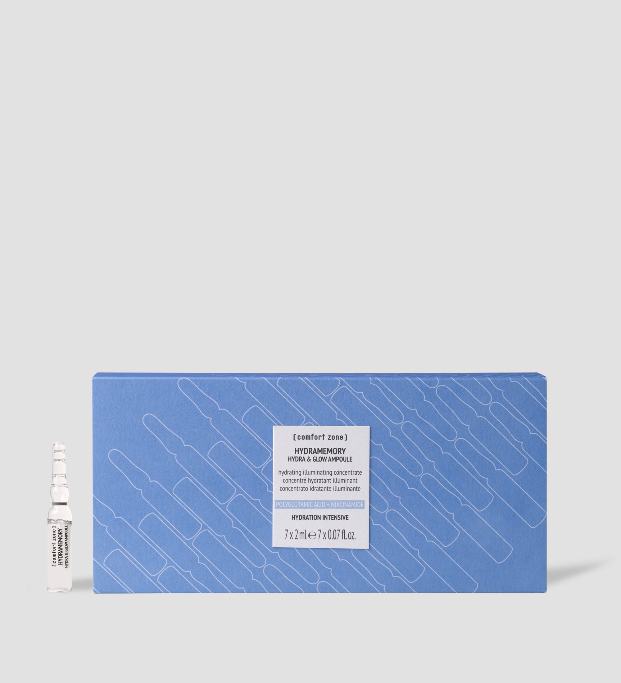 Hydramemory Hydrate & Glow Ampoule 7 x 2ml
