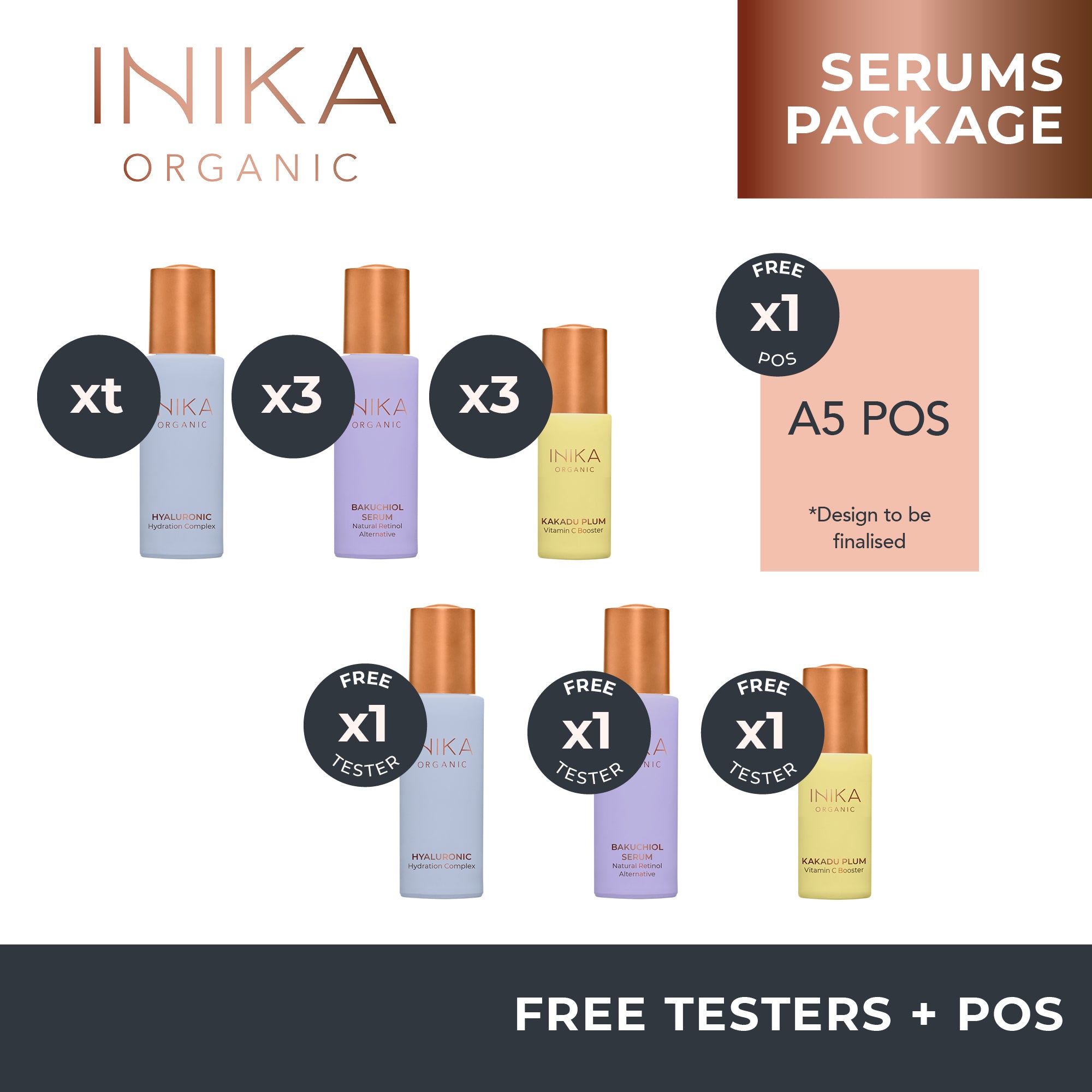 Booster Serums 3 Pack - Launch Parcel (Retail)