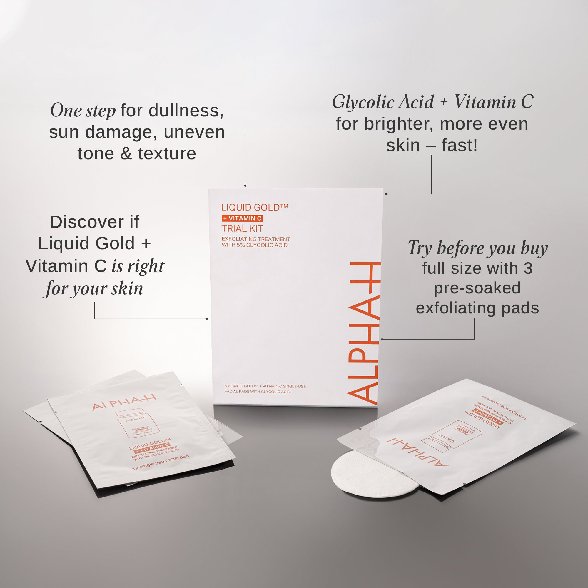 Liquid Gold + Vitamin C Trial Kit