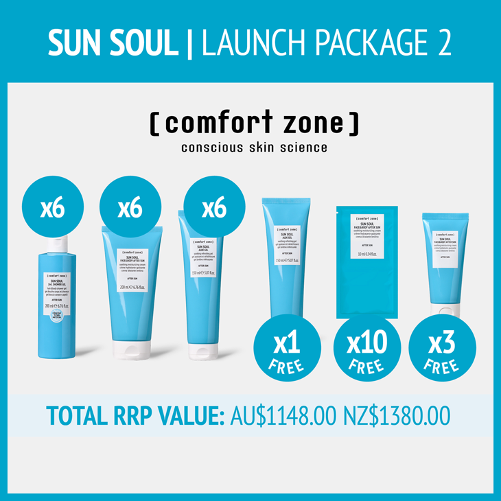 Aftersun Launch Package 2 BLC Cosmetics Australia