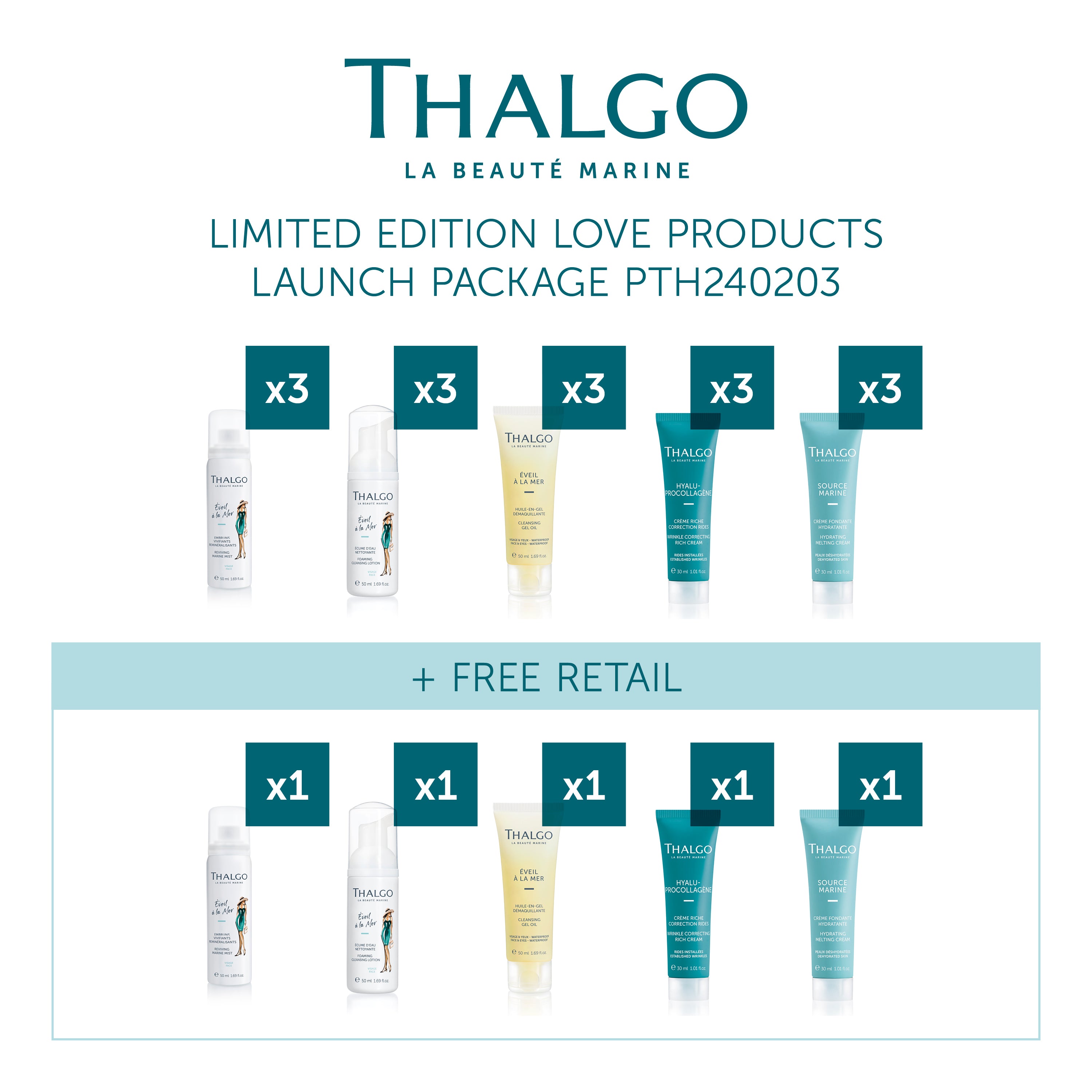 Thalgo Love Products Launch Package
