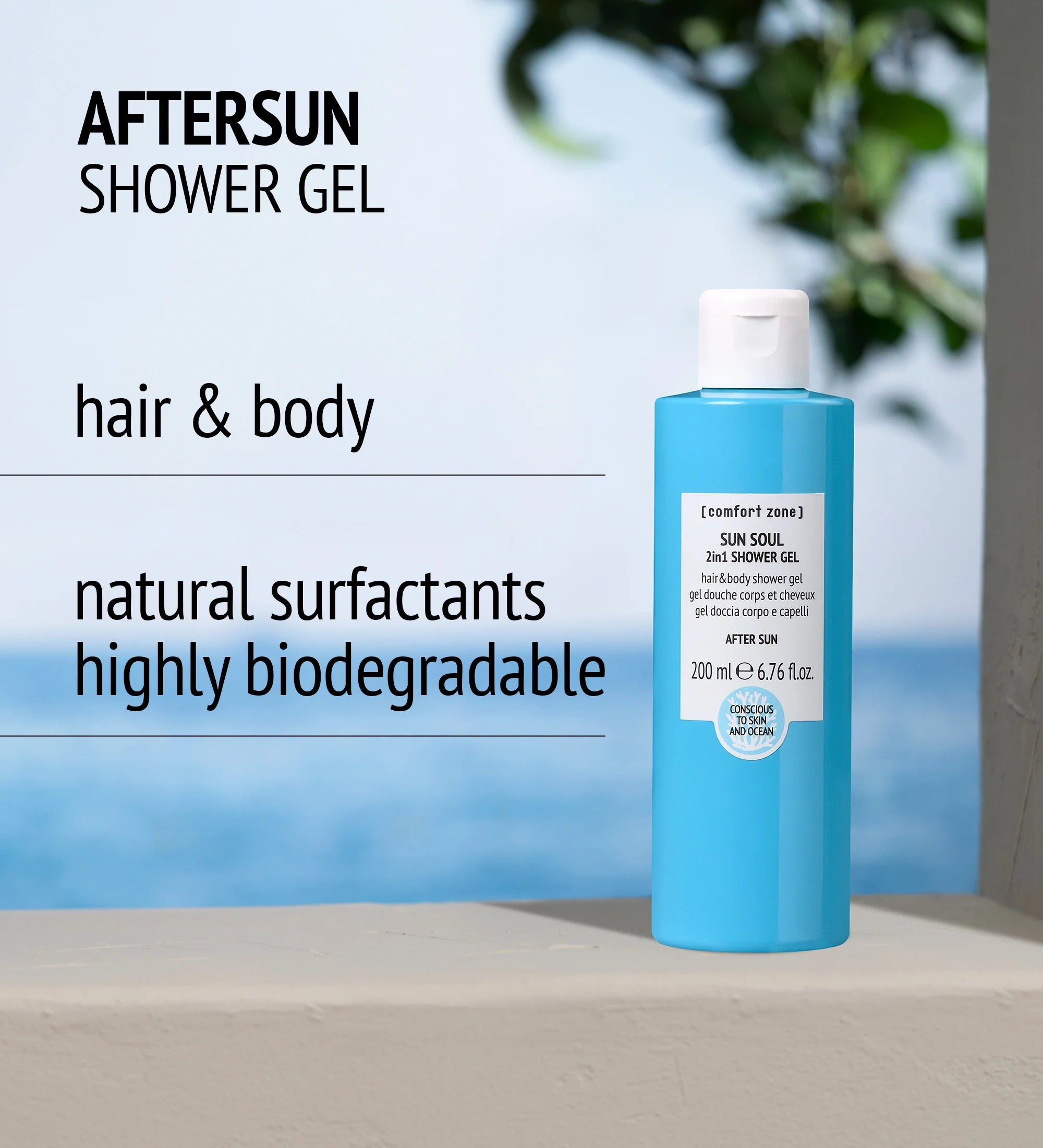 Sun Soul 2in1 Shower Gel 200ml