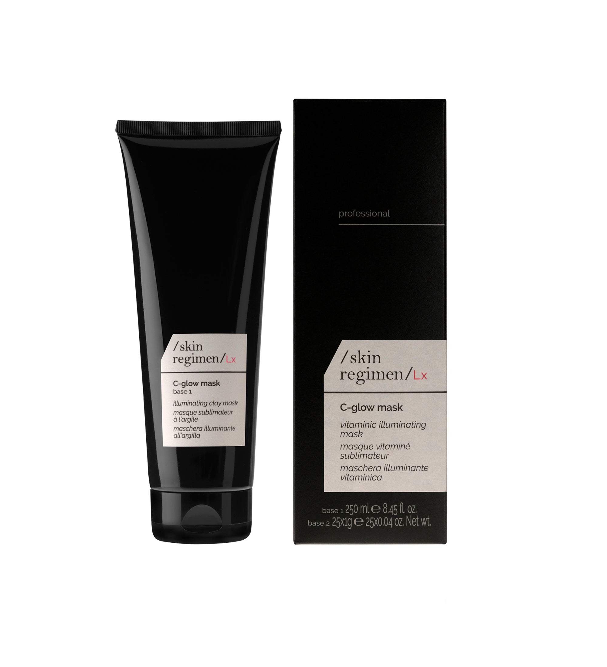 C Glow Mask 250ml + 25 x 1.1g - Professional