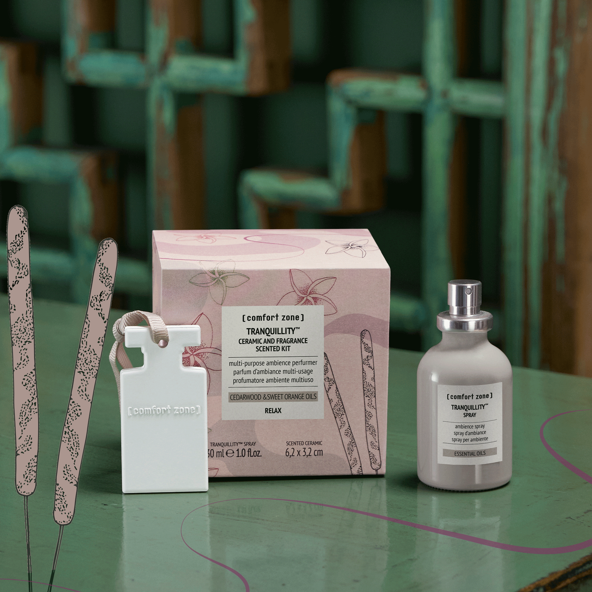 Tranquillity™ Ceramic & Fragrance Scented Kit