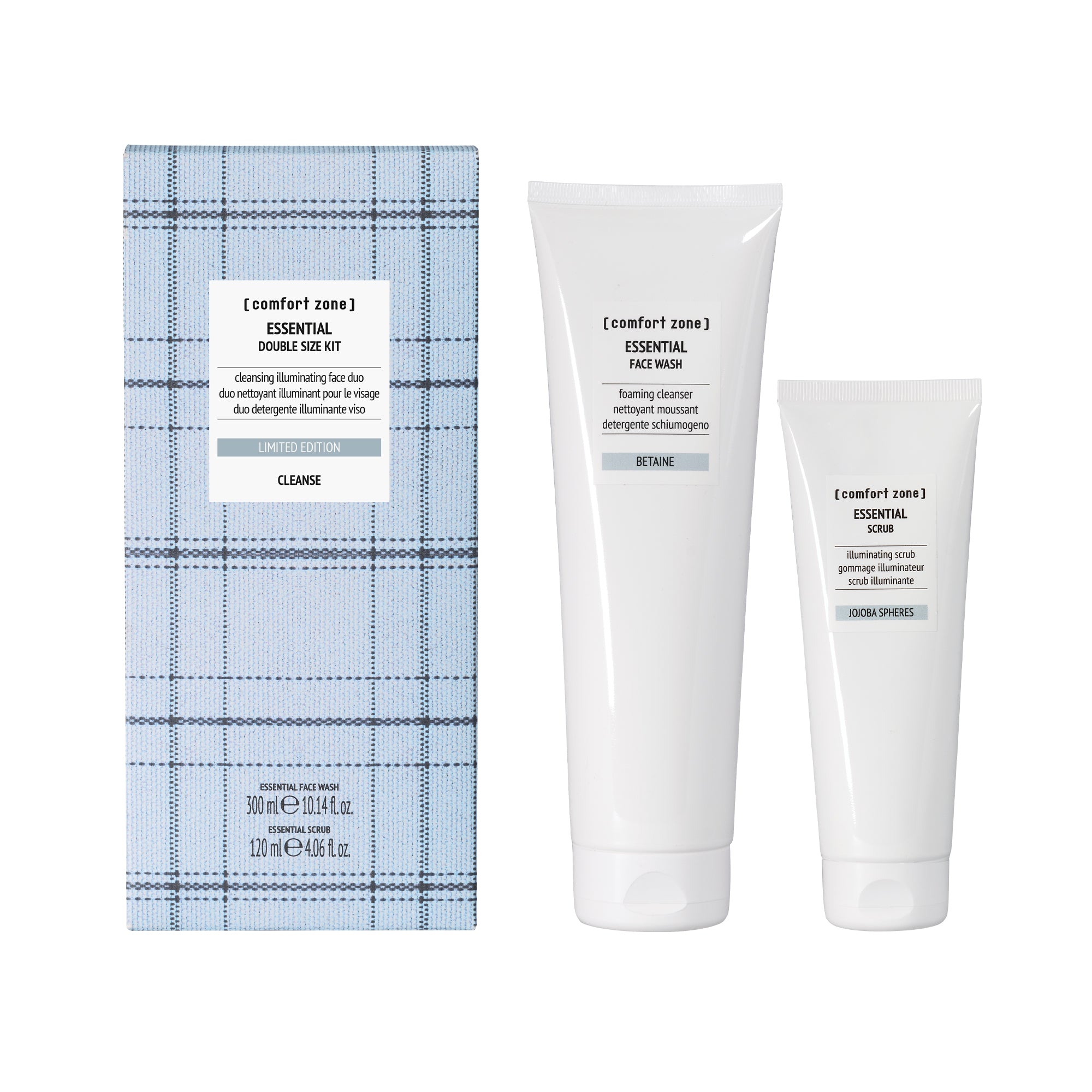 Midnight Wonders Essential Face Wash & Scrub Maxi Kit