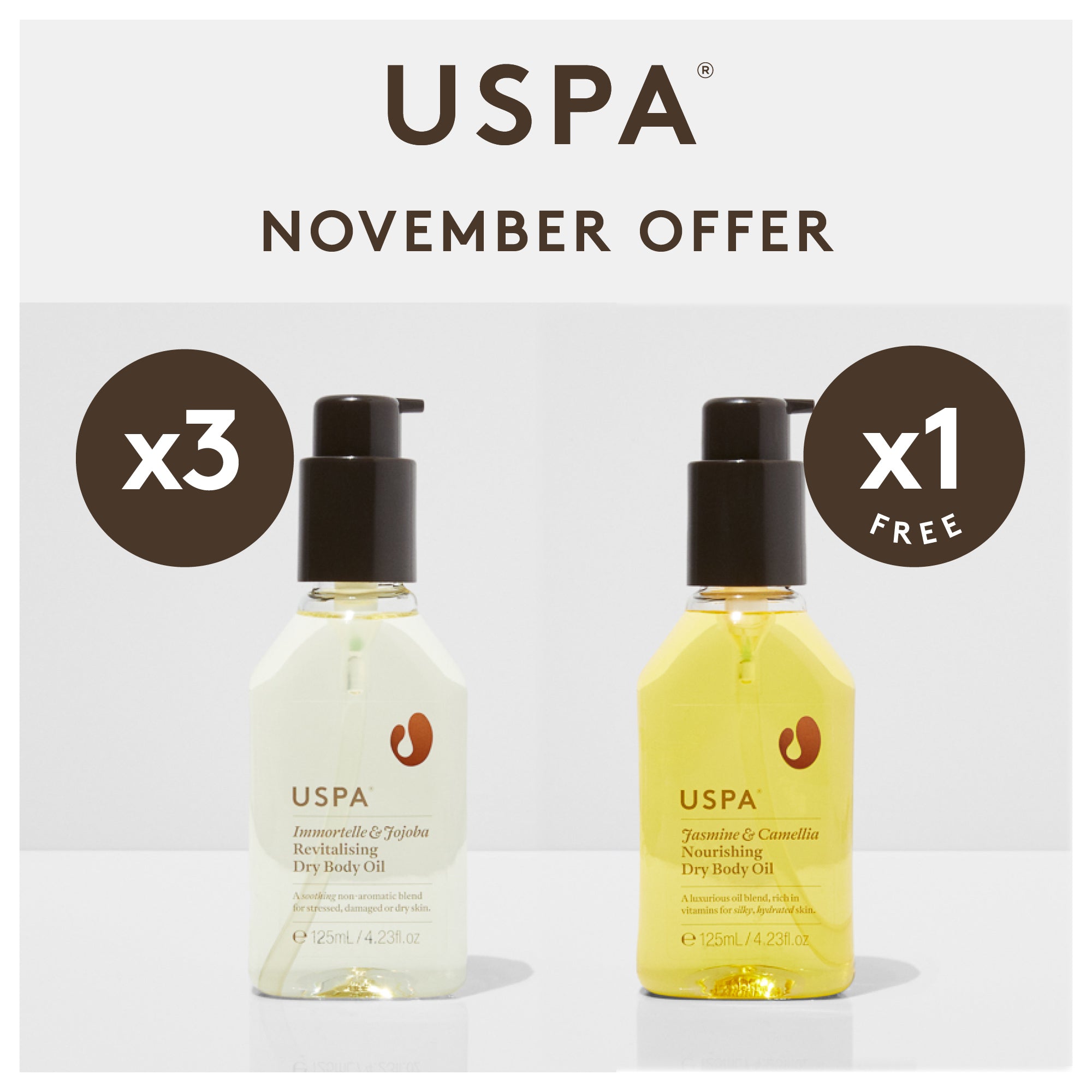 USPA Body Oil Package