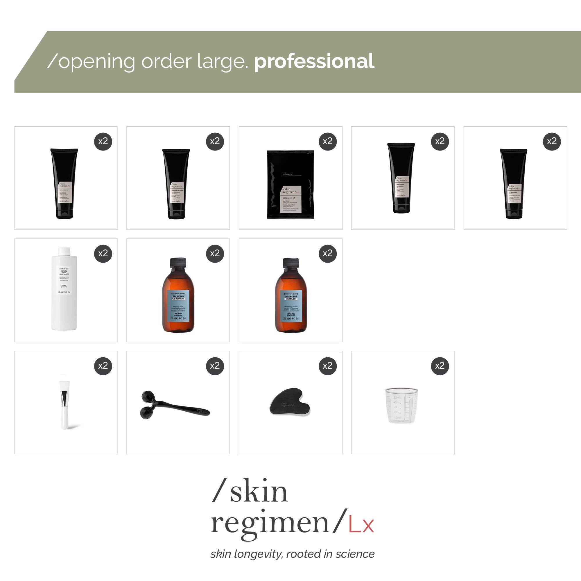 Skin Regimen Opening Order - Large