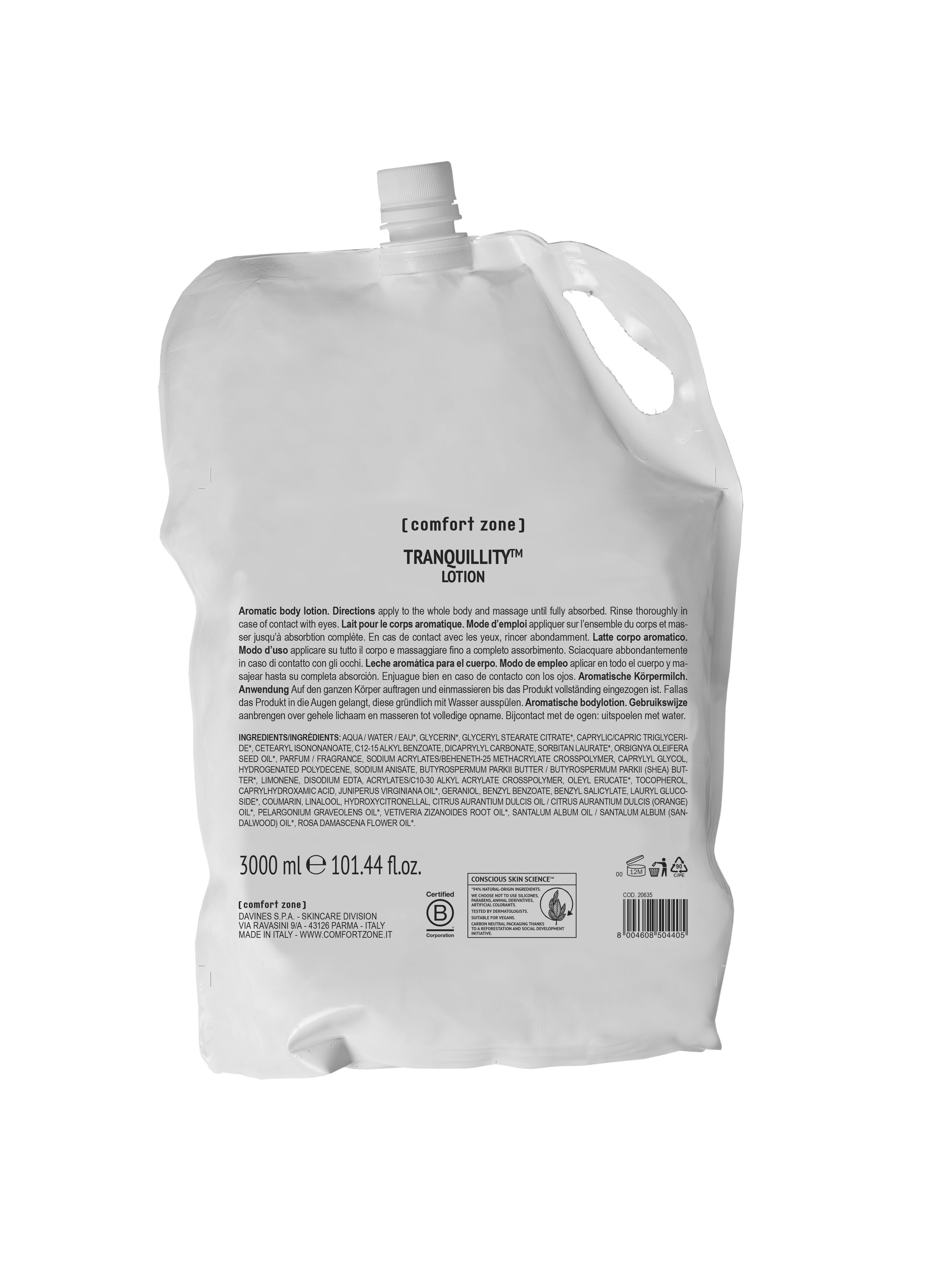 Tranquillity Lotion 3L - Professional