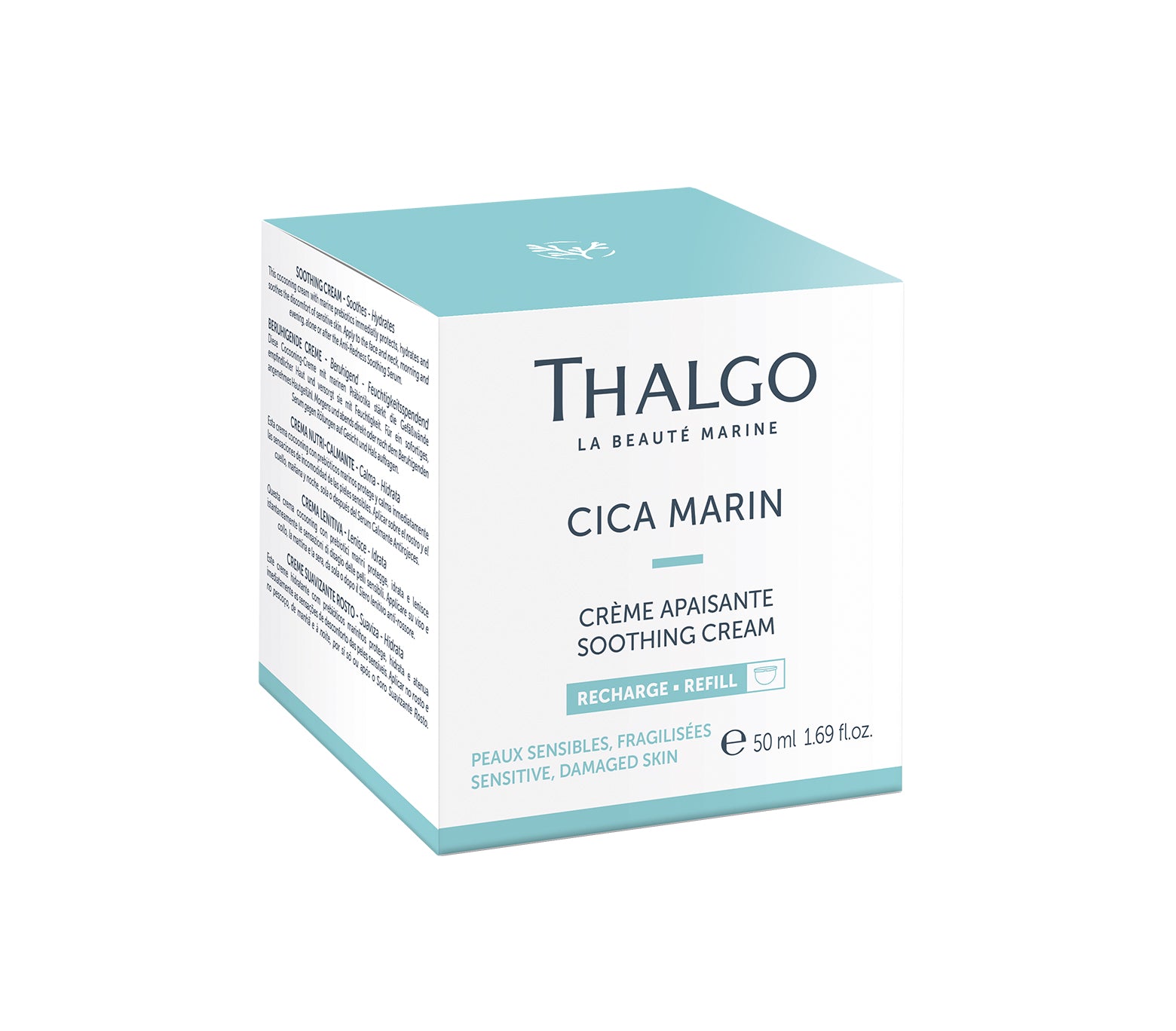 Cica Marin Soothing Cream Recharge 50ml (Eco-Refill)